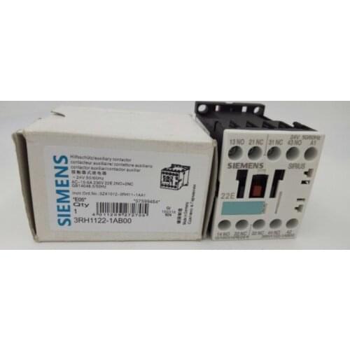 1PCS Siemens 3RH1122-1AB00 3RH11221AB00 Relay DC24V -New