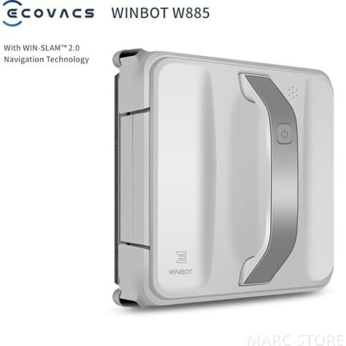 ECOVACS WINBOT W885 Self-cleaning Robotic Vacuum Cleaner China Version Same as the Global Version of WINBOT 880