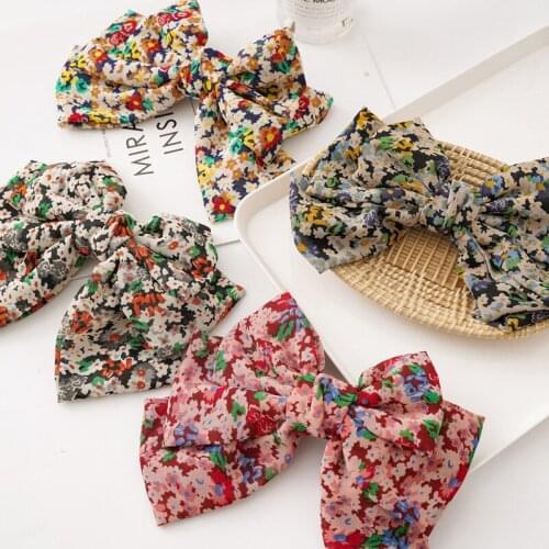 Cute butterfly clips kawaii print headband clip accessories hair pin bow women spinki do wlosow barette cheveux fashion tiara