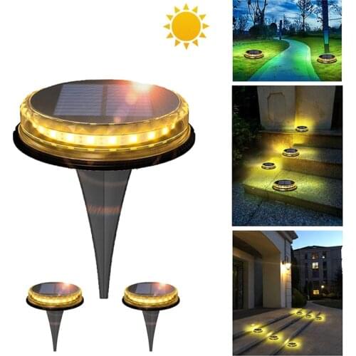 LED Solar Power Garden Lights Outdoor Lighting Solar Energy Waterproof Solar Lights Lawn Driveway Yard Garden Decoration