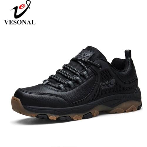 VESONAL Men's Waterproof Sneakers