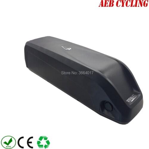 High power china electric bicycle Lithium ion 36V 12.8Ah Hailong down tube battery for fat tire bike city bike with charger