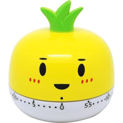 1 Pc Lovely Cartoon Timer Mechanical Kitchen Timer Ringing Alarm Loud Alarm