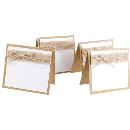 10 Table Place Name Setting Cards Wedding Day Party Birthday Dinner Event