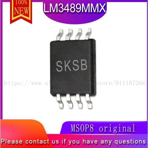 10Pcs/lot 100% New LM3489MMX LM3489MM LM3489 SKSB MSOP-8