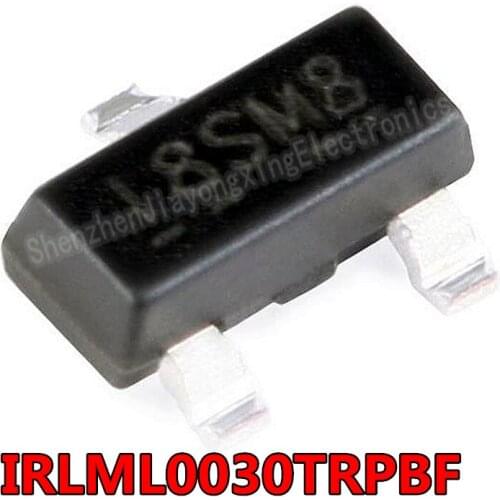 20PCS IRLML0030TRPBF SOT23 IRLML0030TR SOT-23 IRLML0030 new MOS FET transistor