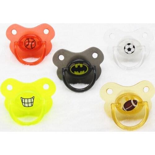 5colors/ Food Grade Silicone Funny Baby Pacifiers Dummy Nipple Teethers Toddler Orthodontic Soothers Teat Baby Pacifier Gift