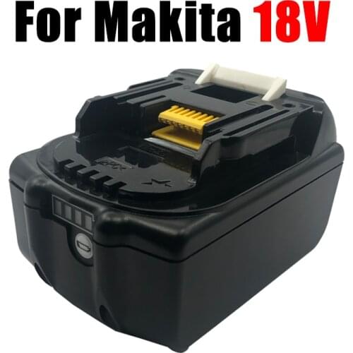 Latest Upgraded BL1860 Rechargeable Battery 18 V 6000mAh Lithium Ion For Makita 18v Battery BL1840 BL1850 BL1830 BL1860B LXT 400