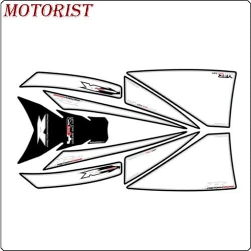 MOTORIST Front Fairing Motor Number Board 3D Gel Protector for YAMAHA YZF R1 2009