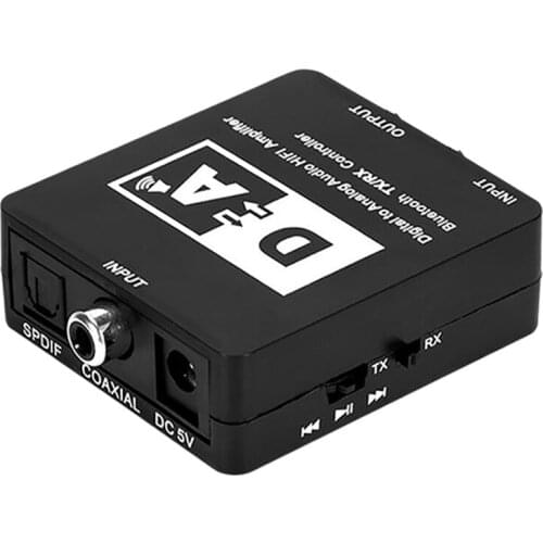 Digital Optical Coaxial,Headphone Hifi Amplifier Decoder Optical Fiber Coaxial for Headphone with Volume Knob