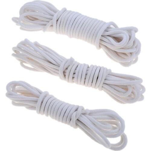 1pc 4/6M diameter 6mm round cotton oil lamp oil wick burner alcohol wick rope cotton wick DIY