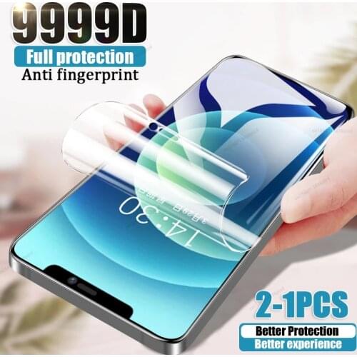 Hydrogel Film For iPhone 12 11 Pro Max Mini Screen Protector iphone12 iphone11 Pro 11pro 12pro X XS Max SE 2020 6 S 6S 7 8 Plus