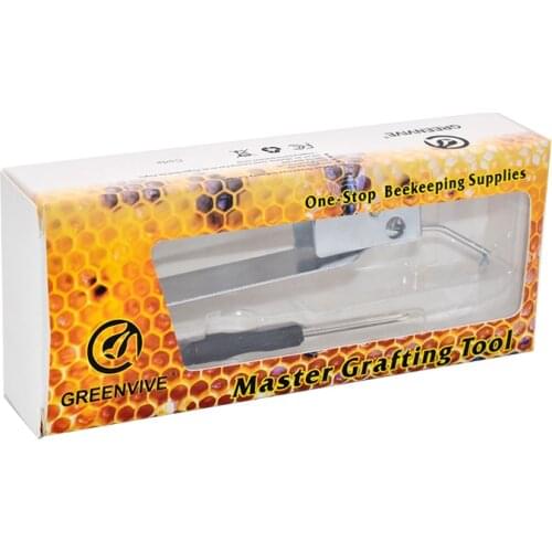 GREENVIVE Beekeeping Grafting Tool for Queen Bee Larvae by Transferring with Spare Tongue Master Grafting Tool