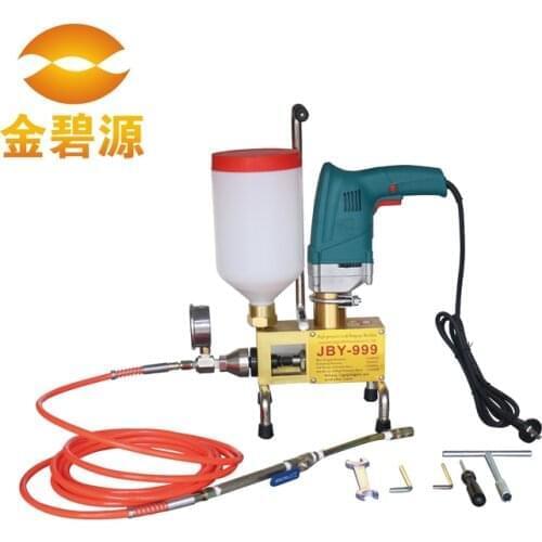 JBY999 foaming agent injection grouting pump for concrete crack