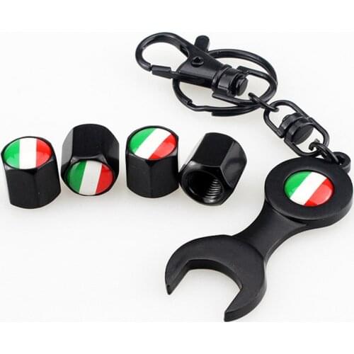 Wrench Keychain Caps For Jaguar XF XJ XE XF XJR XJL F Type Anti-theft And Dustproof Moto Bicycle Valve Caps Wheel Tires Parts