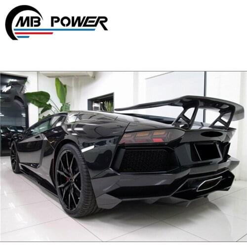 LP700 Avendor 2011year dmc style carbon fiber rear diffuser fit for rear car bumper diffuser lip lp700