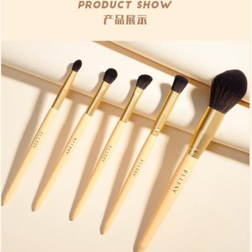 5 Pcs Suit Makeup Brush Set Foundation Powder Eyebrow Blush Eyeshadow High Light New Fashion Contour Brush Beauty Make Up Tool