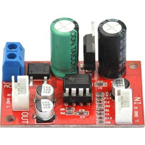 NE5532 Stereo Pre-amp magnetic head Phono amplifier board Moving Coil Microphone Amps Moudle