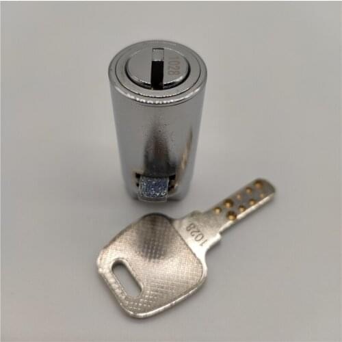 Raylock produced dimple key plunger lock for vending machines 38.5MM