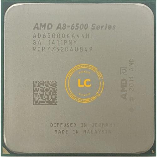 AMD A8 Series A8 6500 A8 6500k CPU AD6500OKA44HL 3.50GHz (4.1GHz Turbo) / AD650BOKA44HL Socket FM2