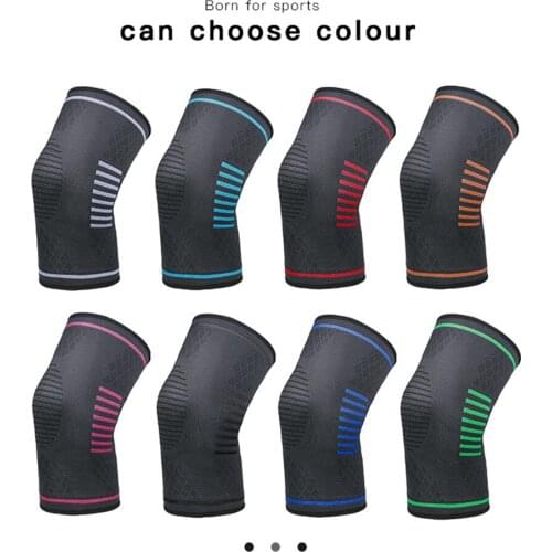 1PC Sports Knee Support Protector Kneepad Kneecap Mountaineer Elastic Brace Belt Running Basketball Volleyball Joelheira Adult