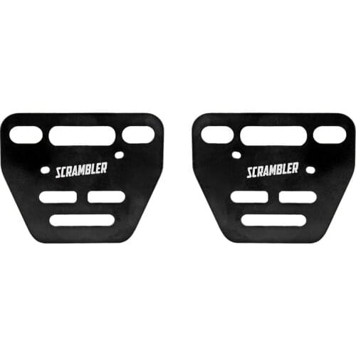 1 Pair Motorcycle Saddlebags Support Bars Frame Saddle Bag Mounting Bracket For Ducati Scrambler