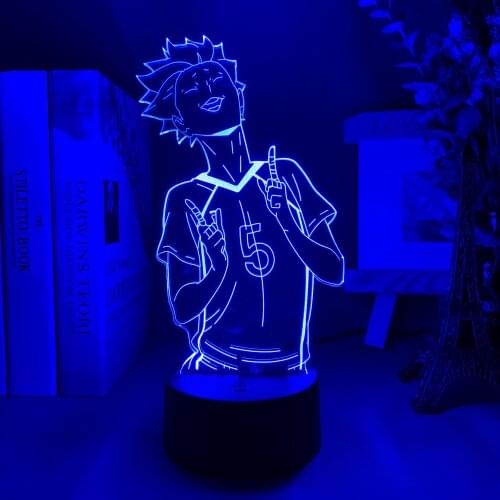 3D Lamp Anime Tendou Light for Kids Child Satori Bedroom Decor Night Light Birthday Gift Manga Gadget Tendou Lamp