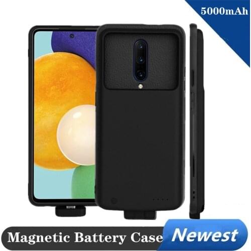 5000mAh Magnetic Battery Charger Cases For Oneplus 7 Portable Power Bank Smart Charging Cover For Oneplus 7 Pro Battery Case