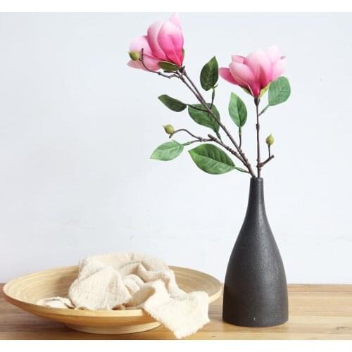 6.5~8CM Silk Artificial Flowers Fake Flower for wedding decorate home decoration Party accessory Bush decorative fake flowers