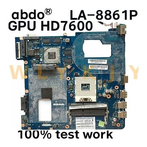 A-8861P BA59-03541A BA59-03397A Laptop Motherboard For Samsung NP350 NP350V5C 350V5X HM76 DDR3 HD7600M 100% test work