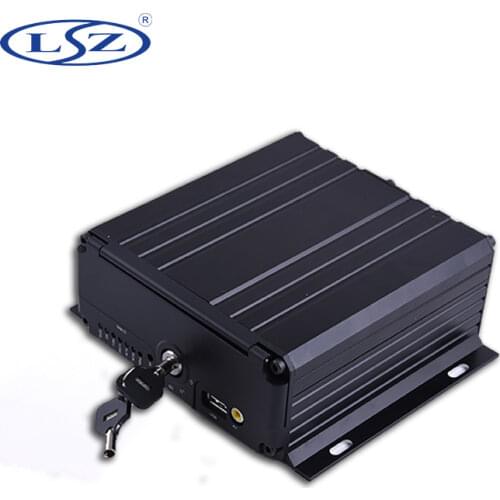 Vehicle Car Taxi Trailer Truck School Bus AHD 1080P SD Card HDD 4Ch Mobile DVR with GPS 4G