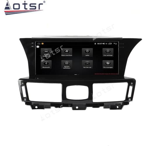 For Infiniti Q70L 2015 2016-2019 Car Multimedia Player Stereo Android Radio Tape Recorder Head Unit Tesla PX6 GPS Navi AutoAudio