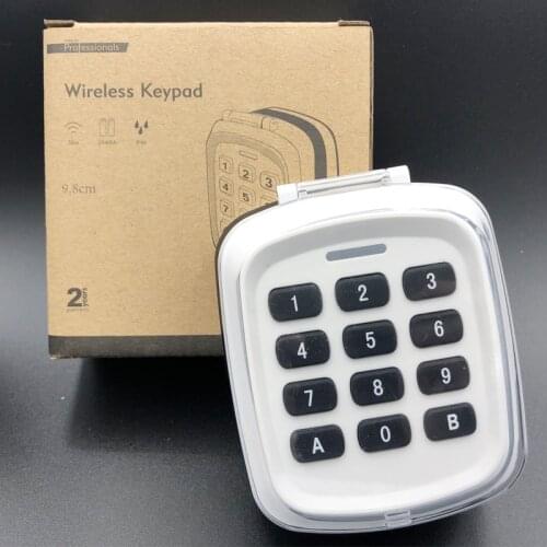 Waterproof multi code rolling code Touch 433mhz Garage Door Wireless Keypad Door Lock Remote Controller