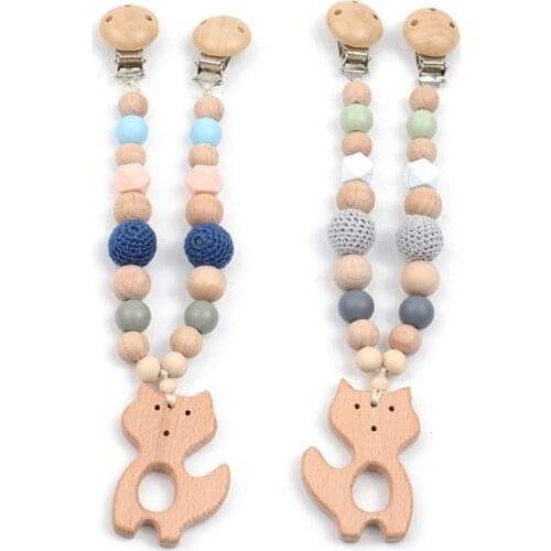 Baby Stroller Pendant Rattle Pacifier Chain Clip Bed Bell Infants Teether Nursing Chewing Toys Shower Gifts Pram Accessories