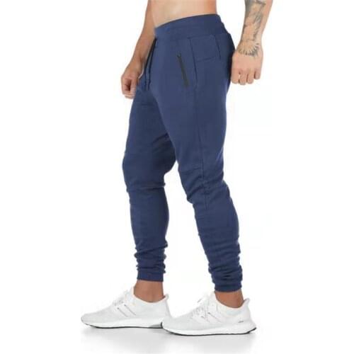 Joggers Sweatpants Men Casual Pants Solid Color Gyms Fitness Workout Sportswear Trousers Autumn Winter Male Crossfit Track Pants