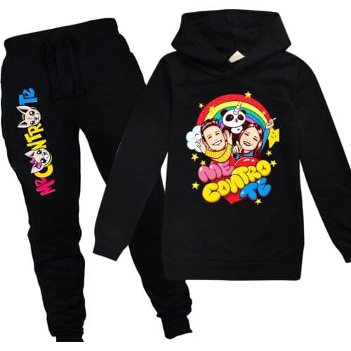 Childrens Clothing Set Boys And Girls Sports Suits Spring Sweatshirt Hoodie Baby Pullovers Outdoor Causal tracksuit 2 Piece Set