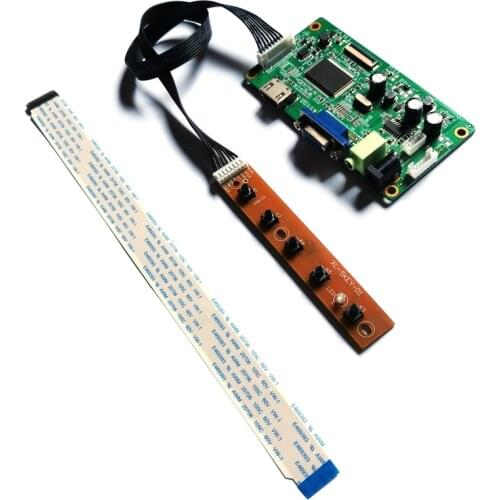 Fit LP116WH6/LP116WH7/LP125WH2/LP133WH1/LP133WH2 1366*768 matrix eDP 30 Pin VGA LED/LCD monitor controller board DIY kit