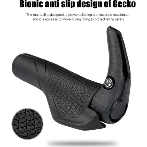Anti-Skid Rubber Bicycle Grips Mountain Bike Handlebars Rest Grip Casing Sheath Shock Absorption Comfortable Driving Accessories