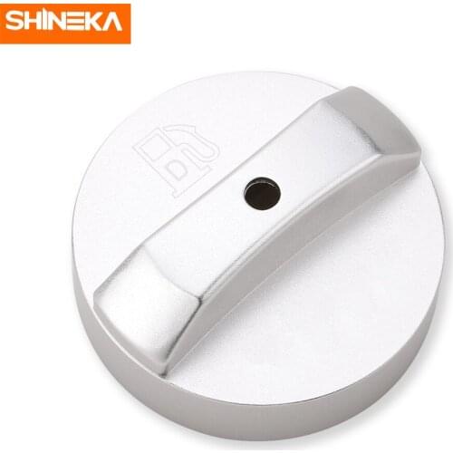 SHINEKA Interior Mouldings For Jeep Wrangler JL 2018+ Car Inner Fuel Tank Cap Trim Cover Stickers For Jeep Gladiator JT 2018