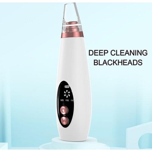 USB Blackhead Remover Vacuum Acne Pimple Black Spot Suction Electric Facial Pore Cleaner Skin Care Exfoliating Beauty Instrument