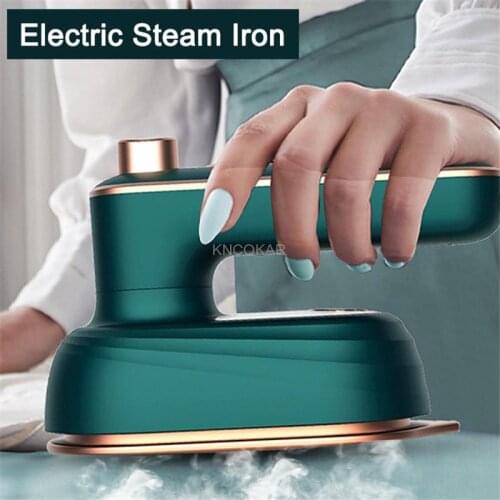 Electric Iron Mini Garment Steamer Steam Iron for Clothing Travelling Home Rotatable Ceramic Soleplate ironing machine 110-240V
