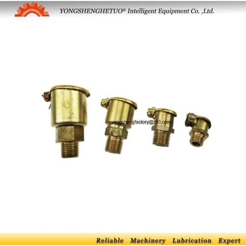 1cc M6*1 male thread copper spring cap Oil Cup SYB-106-9 for centralized lubrication system CNC machine center