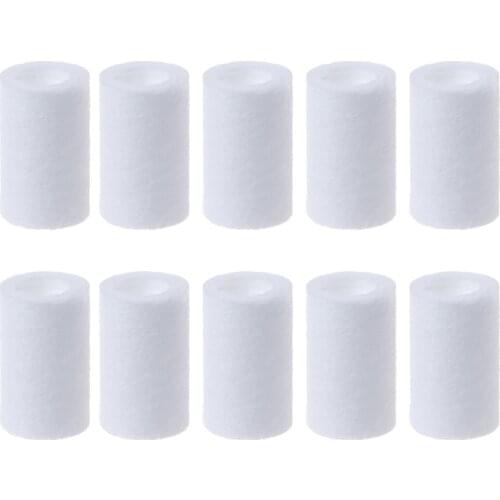 10PCS Water Purifier Remove Rust Quality Test Replacement Water Filter Cotton MM
