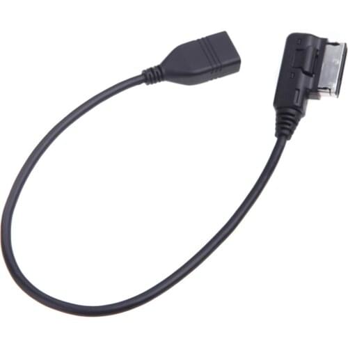 KKmoon Car Style Audio Cable Car Auto USB MP3 AUX Interface Audio Cable Adaptor for Mercedes-Benz for Cars