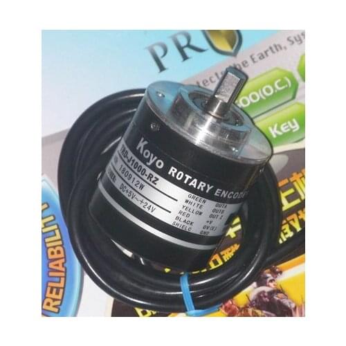 Free shipping incremental rotary encoder / Encoder TRD-J1000-RZ / DC5V to 30V servo motor encoder