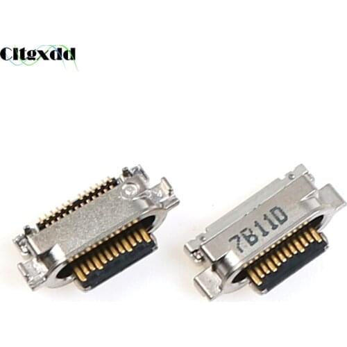 Cltgxdd 2PCS Micro USB Connector For Nokia 8 Sirocco TA-1005 USB Female Socket Sync Date Charging Dock Jack Repair Replacement