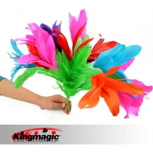 Classic Magic Feather Flower From Sleeve (small) Magic Tricks Magic Toys Magic Props