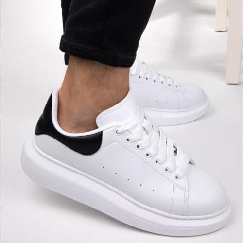 2021 Spring Men & Women Luxury Designer Memory Foam Shoes Lace Up Alexander Quality for Casual Tenis Sneakers White Black Pink