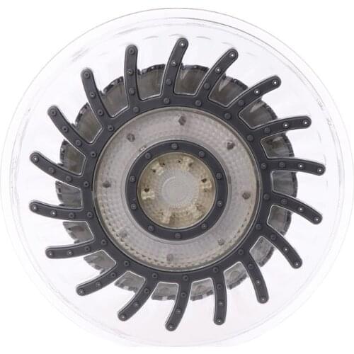 Bathroom 7 Colors 8 Inch Top Spray Shower Automatic LED Dimming Round Top Shower Nozzle Bathtub Rainfall Bathroom Accessories