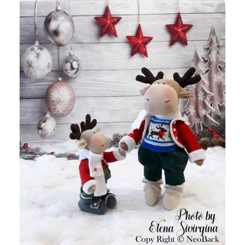 NeoBack Vinyl Newborn Baby Snow Star Christmas Photographic Background Holiday Scene Commercial Studio Portrait Photo Backdrop